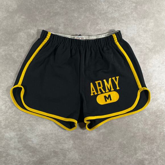 VTG 70s 80s Champion 100% Nylon Army Miitary Rare Phys Education Shorts